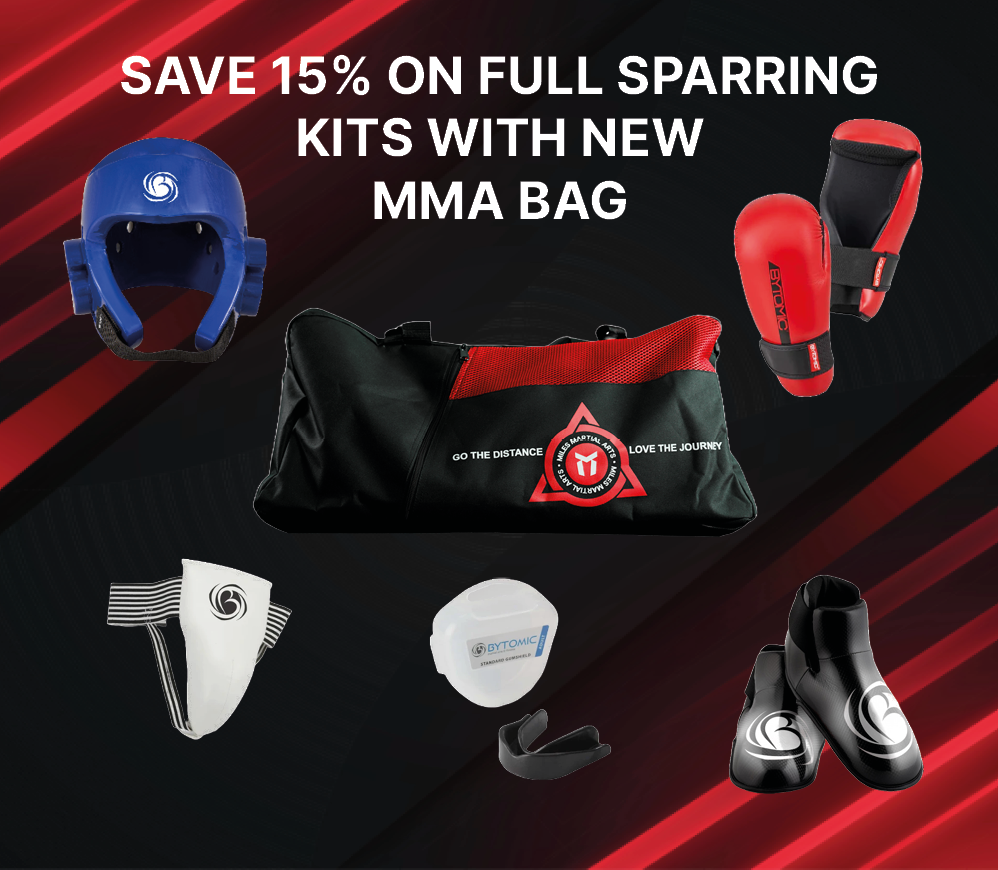 Taekwon-do Sparring Kit - Male with MMA Bag